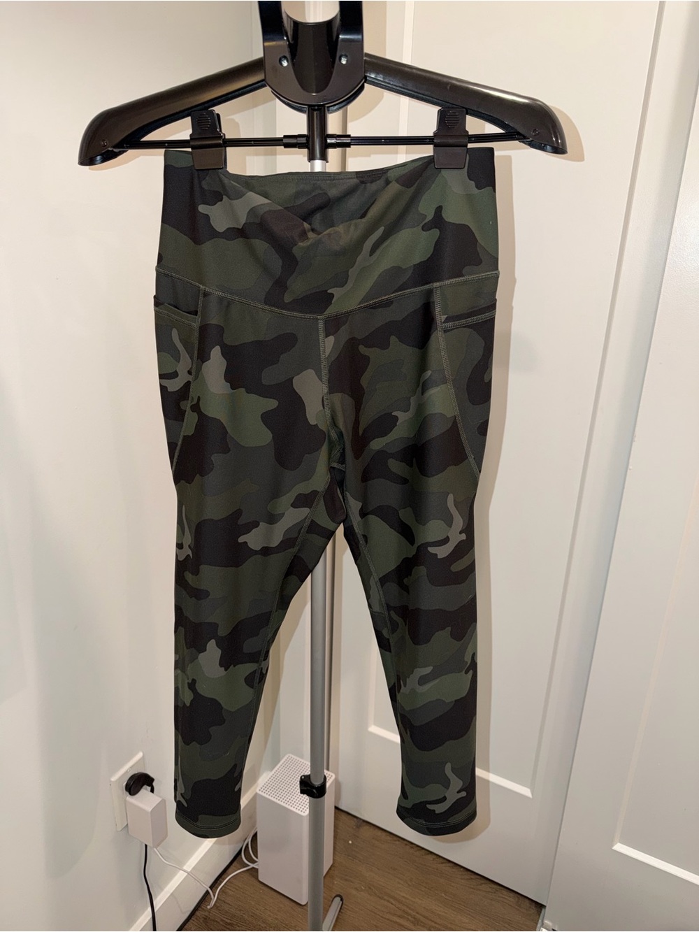 Camo Active Leggings - Green Camouflage